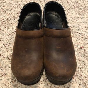Oiled Brown Dansko Clog